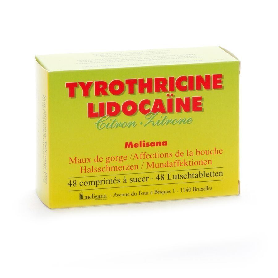 Tyrothricine Lidoca Citron Comp 48