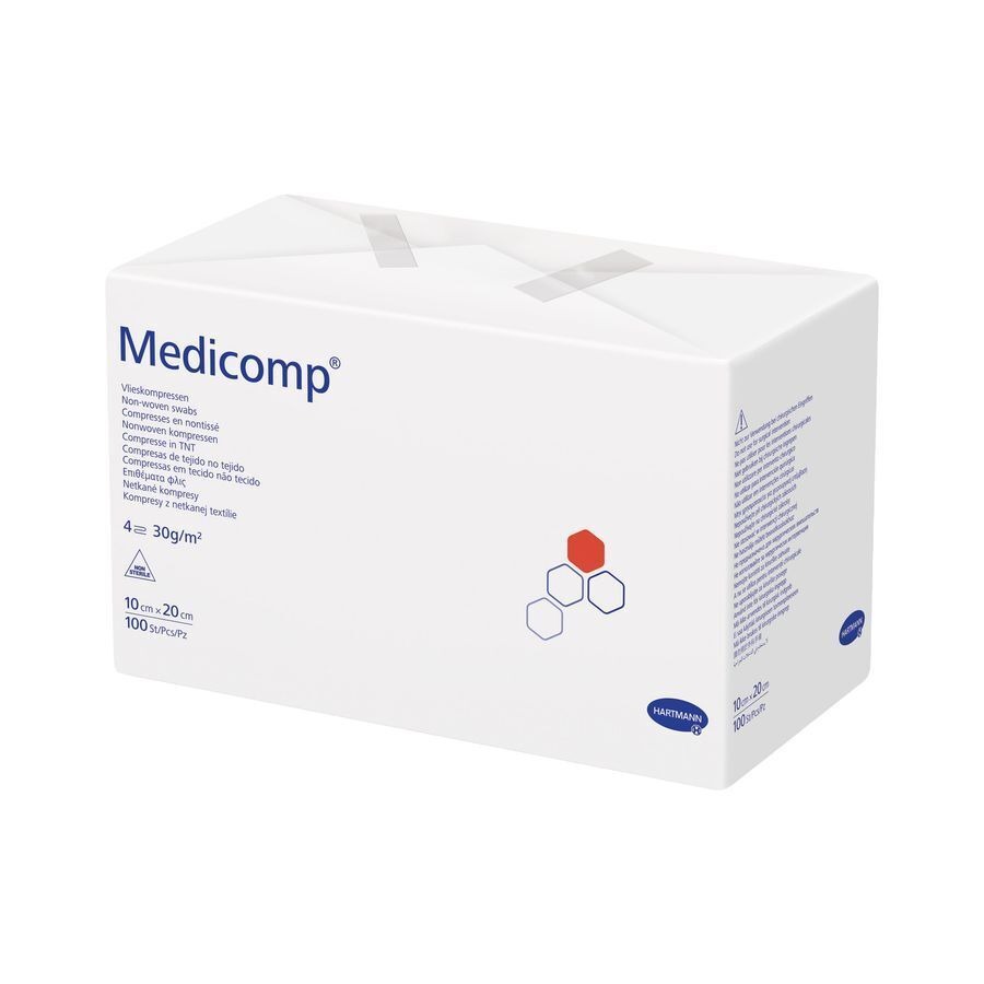 Medicomp 10x20cm 4pl. Nst. 100 P/s