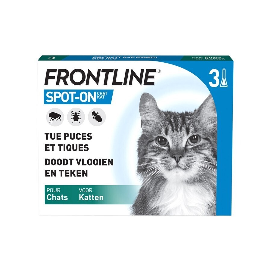 Frontline Spot On Kat Pipet 3x0,50ml
