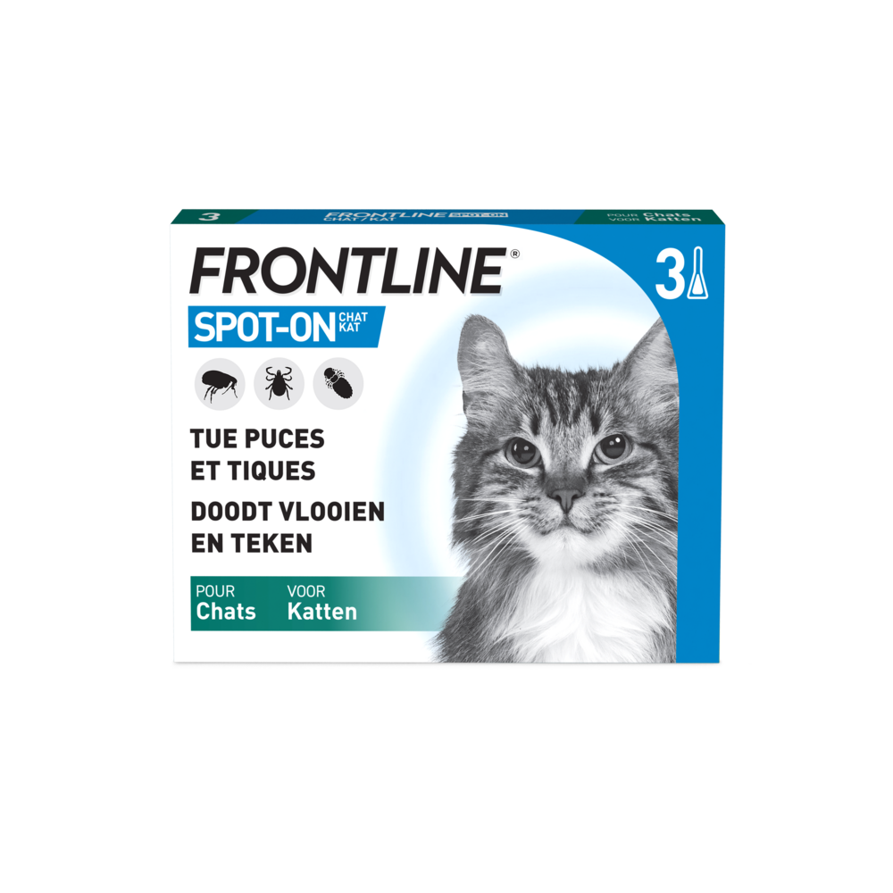 Frontline Spot On Kat Pipet 3x0,50ml
