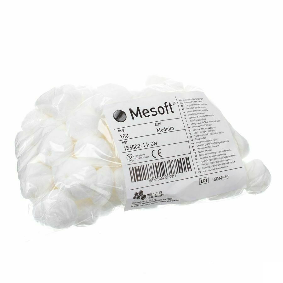 Mesoft Kp N/st Diam 4cm 100 156800