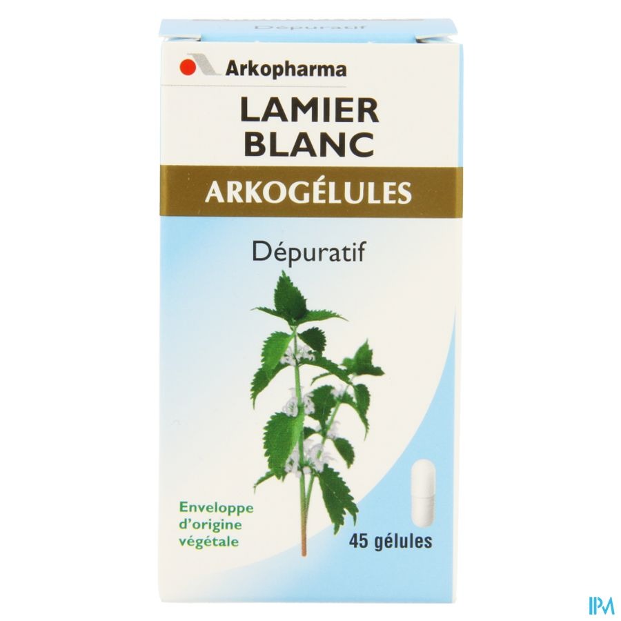 Arkogelules Lamier Blanc Vegetal 45