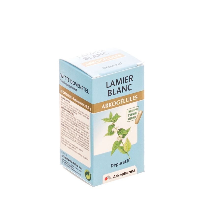 Arkogelules Lamier Blanc Vegetal 45