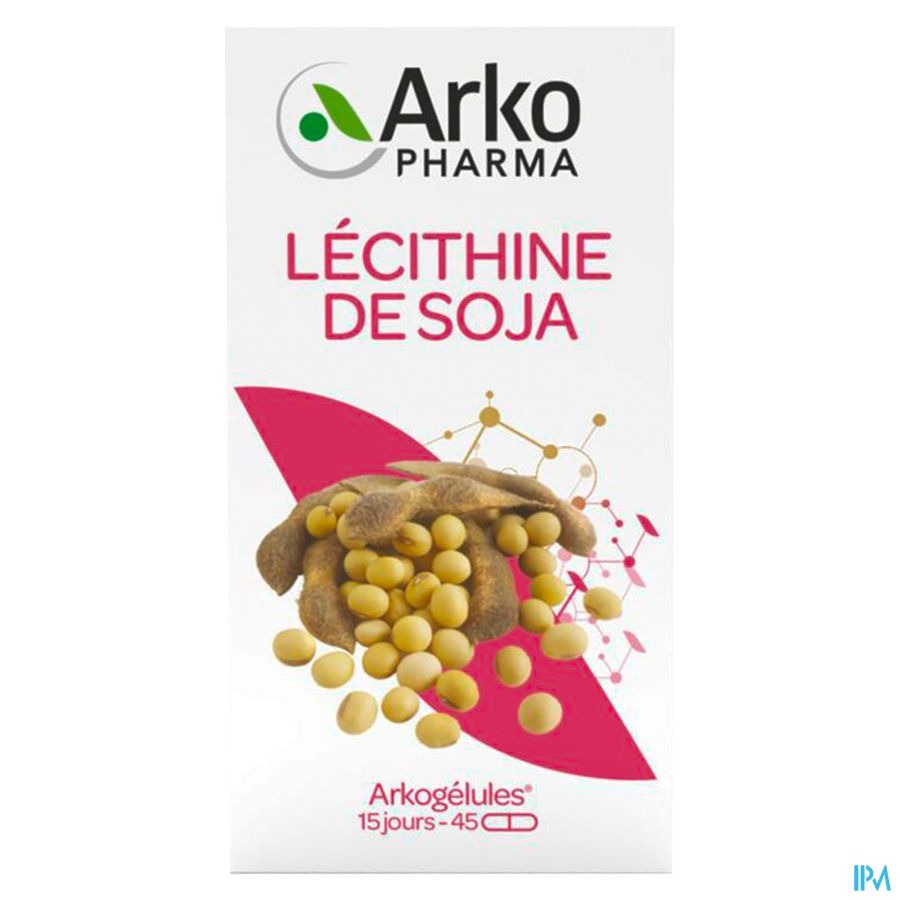 Arkogelules Lecithin Soja Vegetal 45