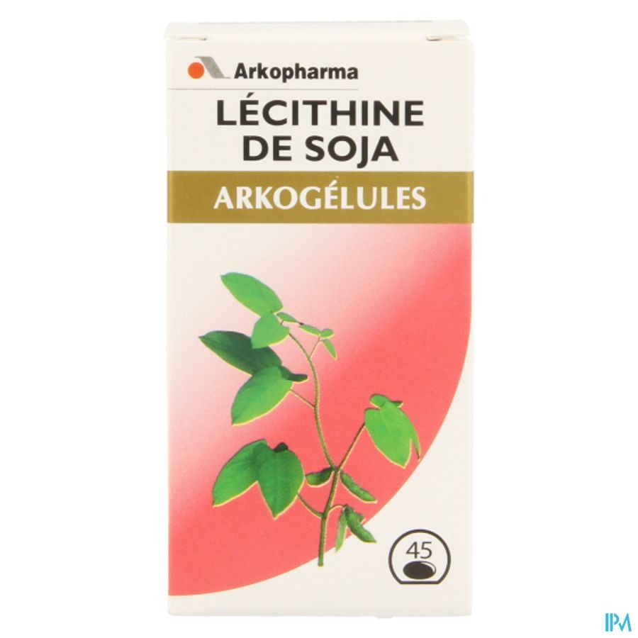 Arkogelules Lecithin Soja Vegetal 45