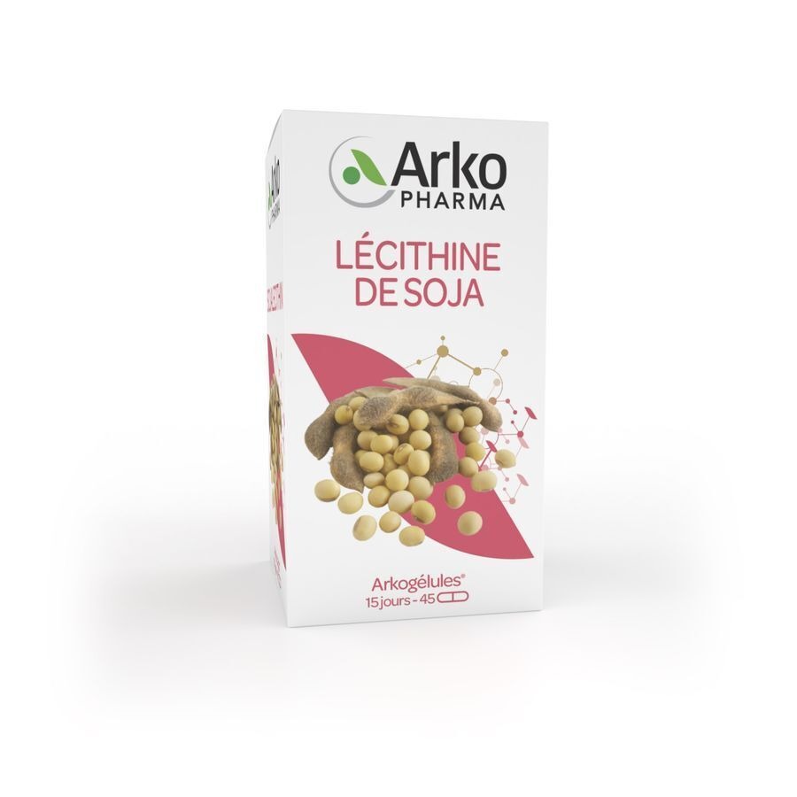 Arkogelules Lecithin Soja Vegetal 45
