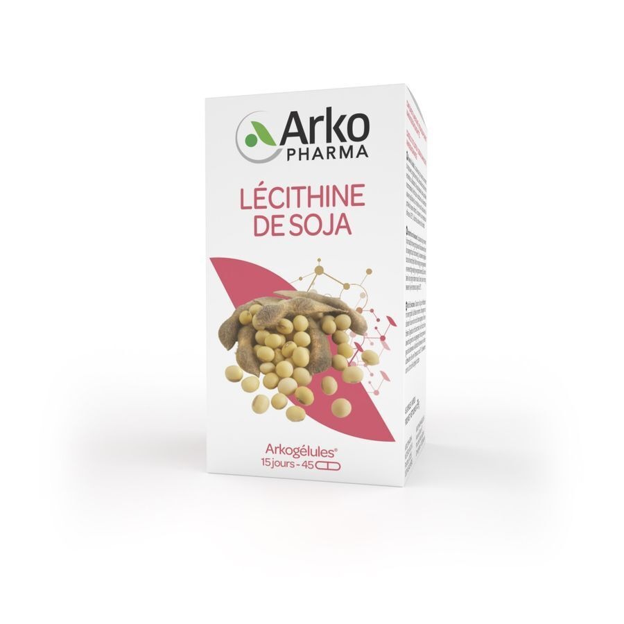 Arkogelules Lecithin Soja Vegetal 45