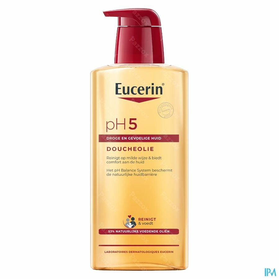Eucerin pH5 Douche Olie Zeer Droge en Gevoelige Huid Pompfles 400ml