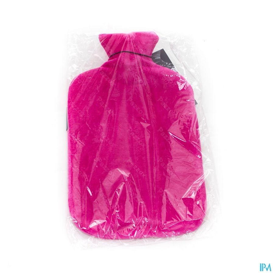 Fashy Warmwaterkruik + Hoes Rood Assortiment