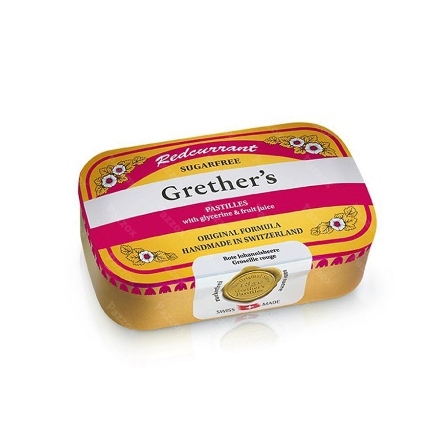 Redcurrant Grethers Sugarless Vit C 110g