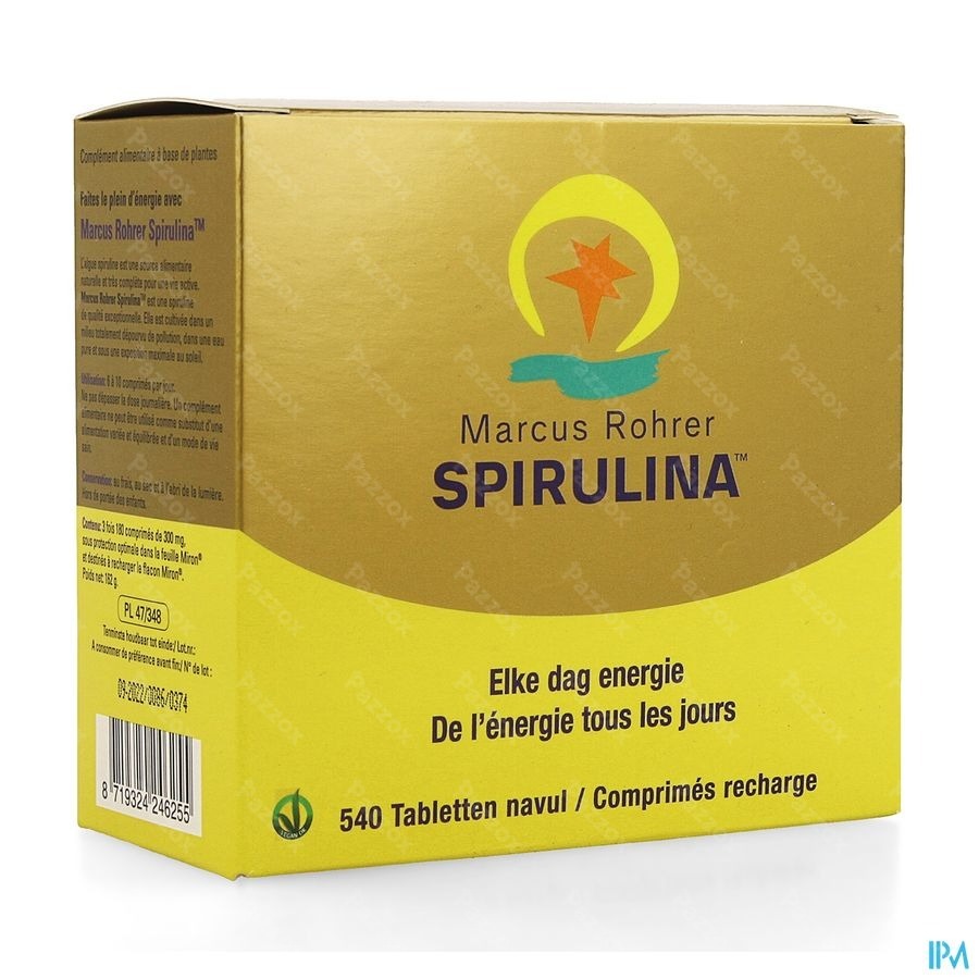 Marcus Rohrer Spirulina Recharge Comp 540