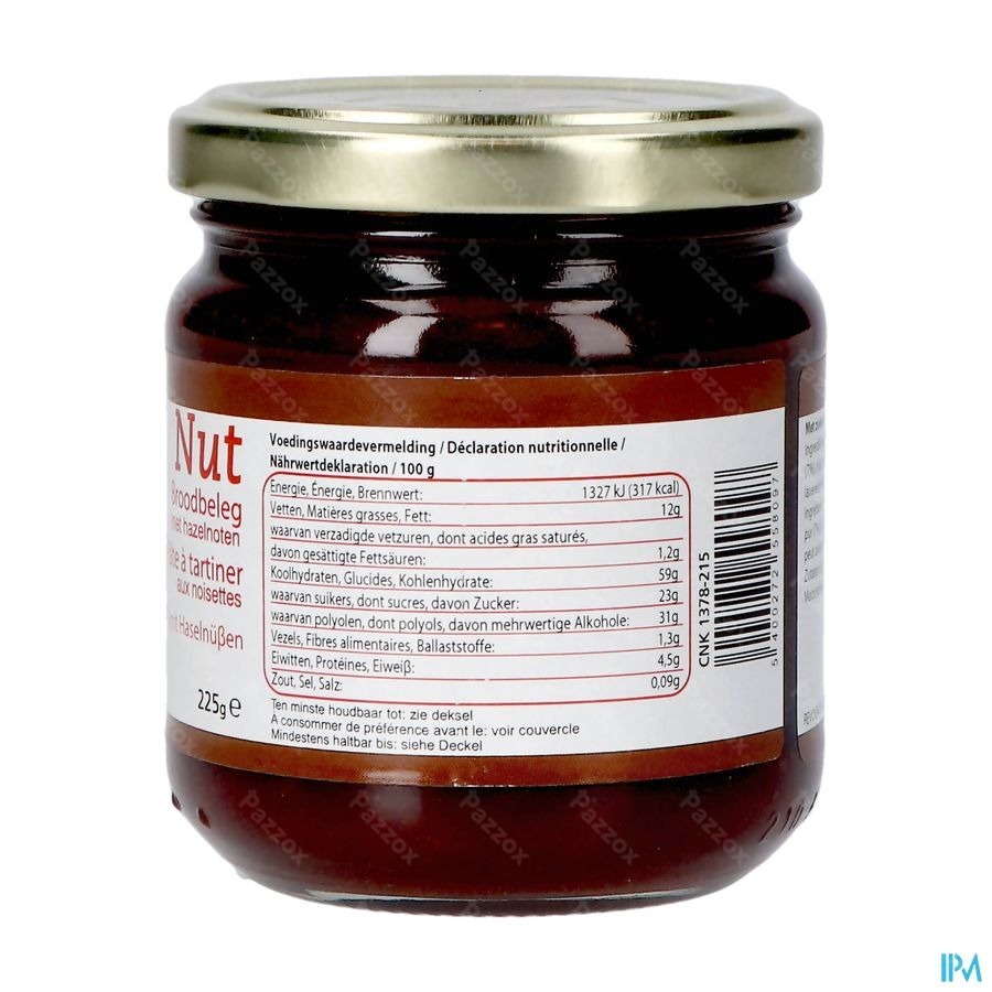 Prodia Nut+maltitol 225g 5809 Revogan