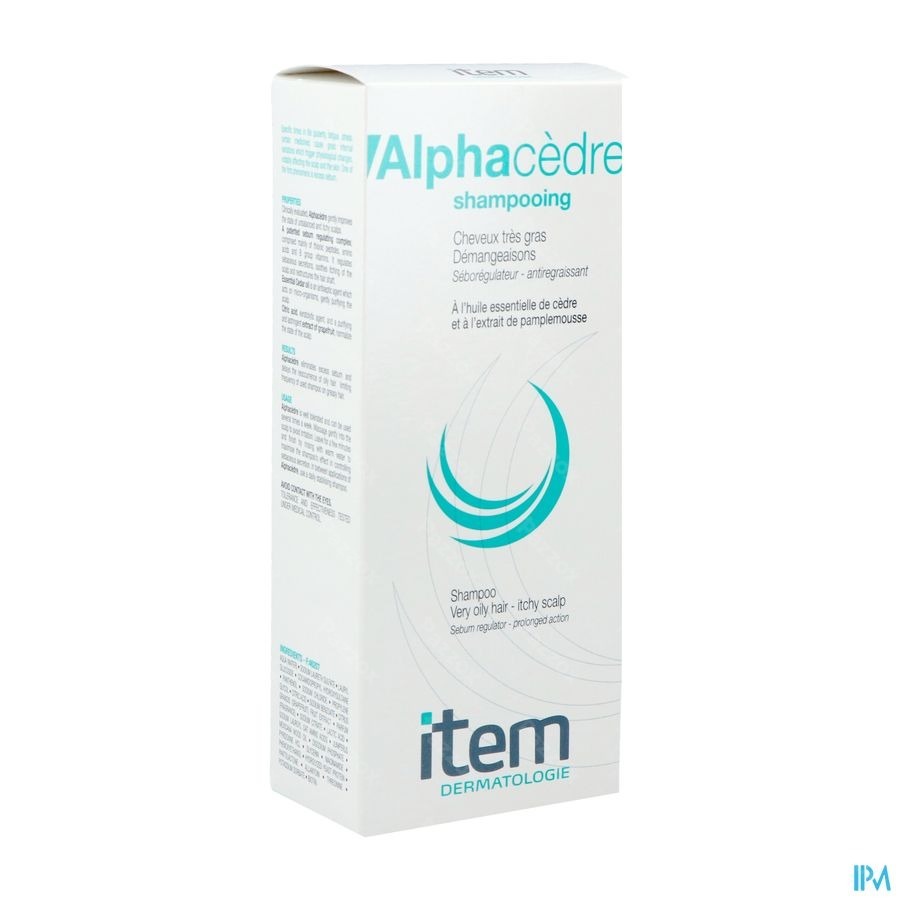 Item Sh Alphacedre Chev T.gras200ml