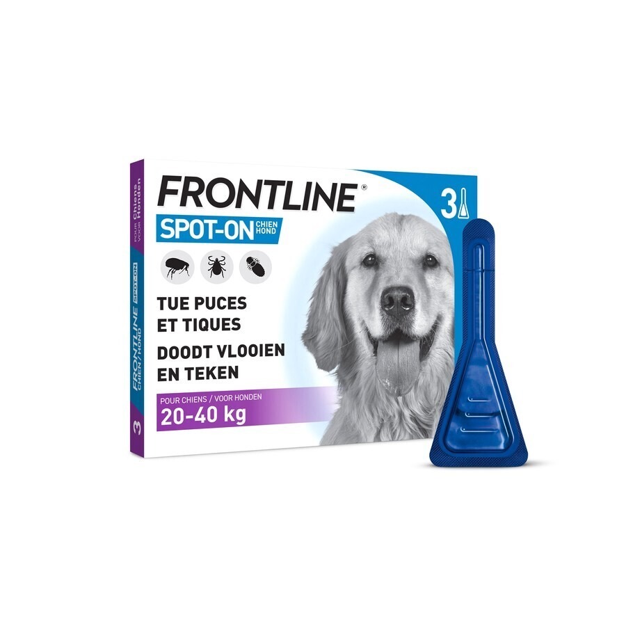 Frontline Spot On Hond 20-40kg Pipet 3x2,68ml