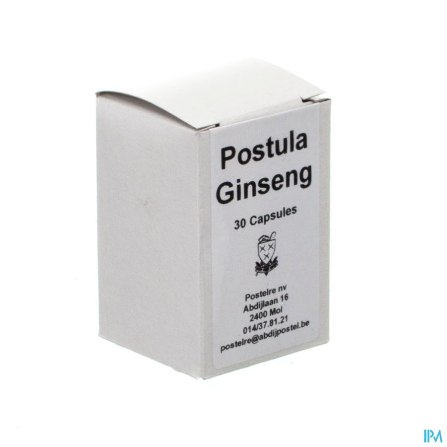 Ginseng Postula Caps 30x390mg