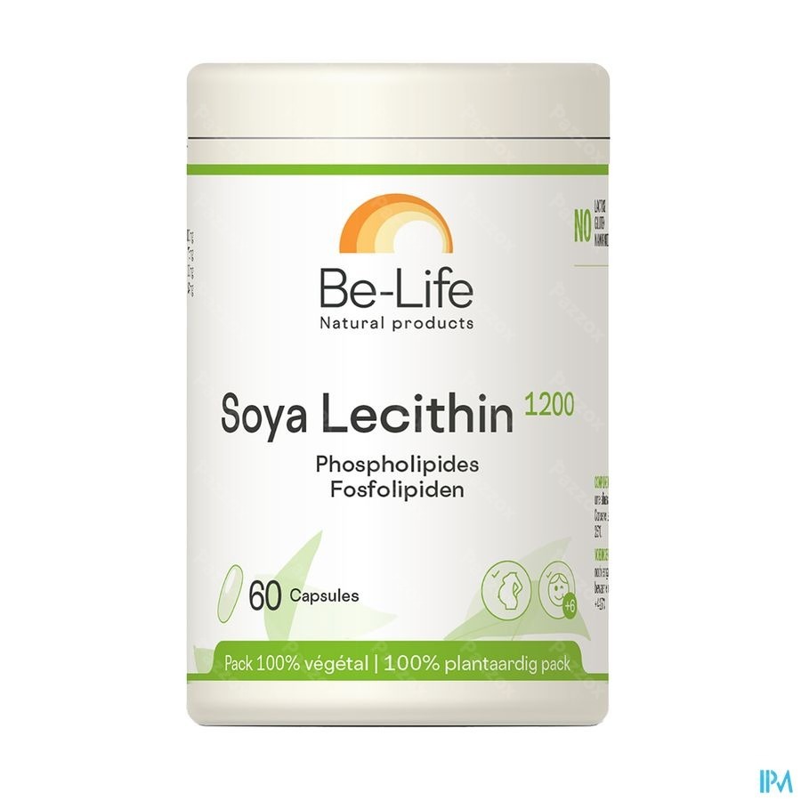 Be-Life Soya Lecithin 1200 60 Capsules