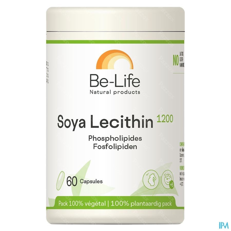Be-Life Soya Lecithin 1200 60 Capsules