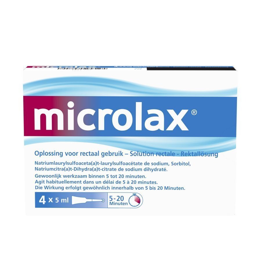 Microlax Microlavement 4 x 5ml