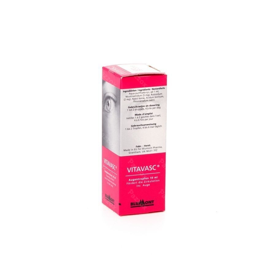 Vitavasc Gutt Oculaires 10ml