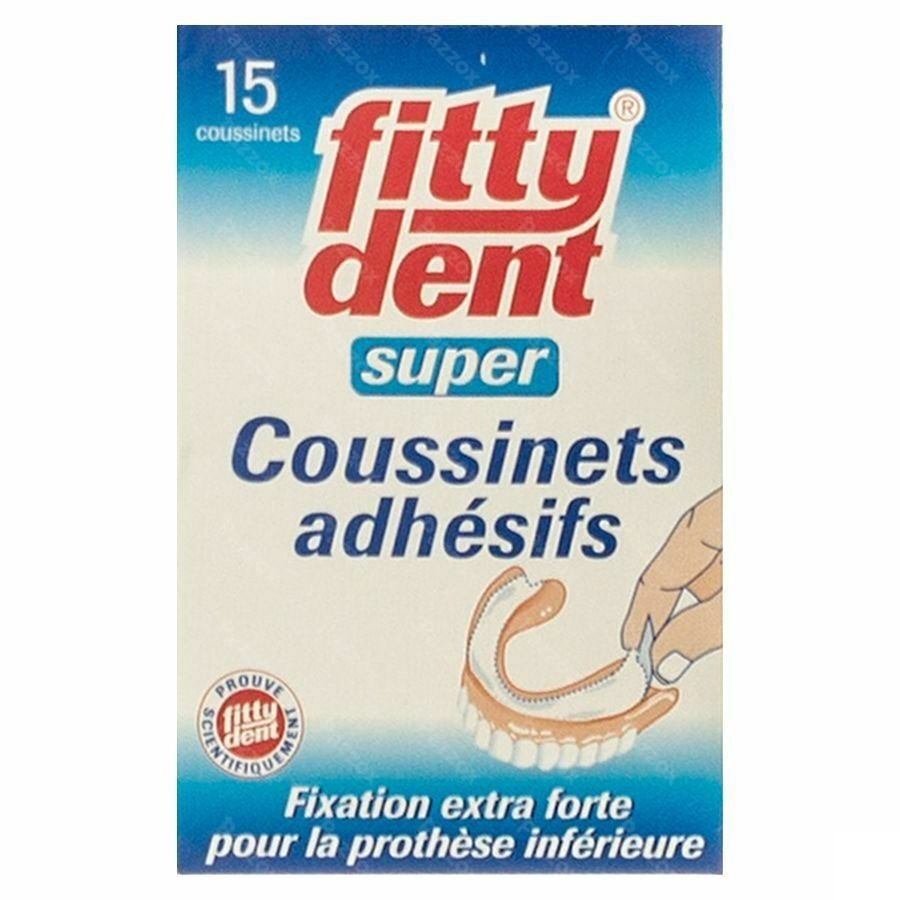 Fittydent Coussins Superadhesive 15