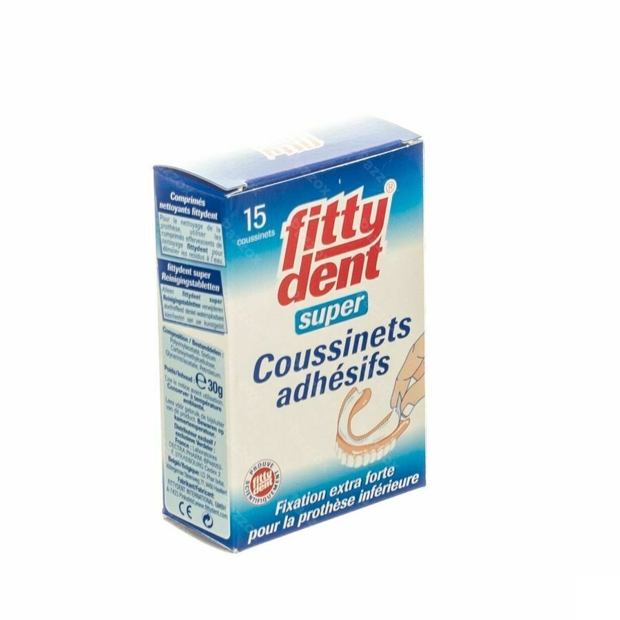 Fittydent Coussins Superadhesive 15