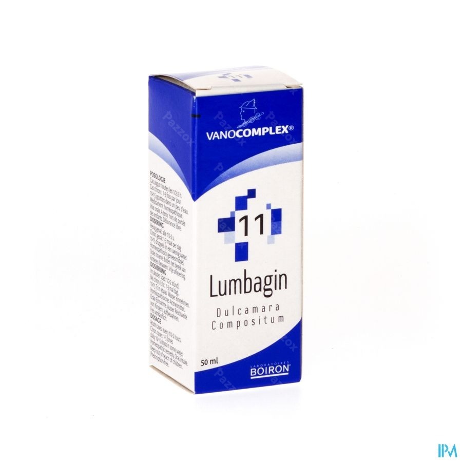 Vanocomplex N11 Lumbagin Gutt 50ml Unda