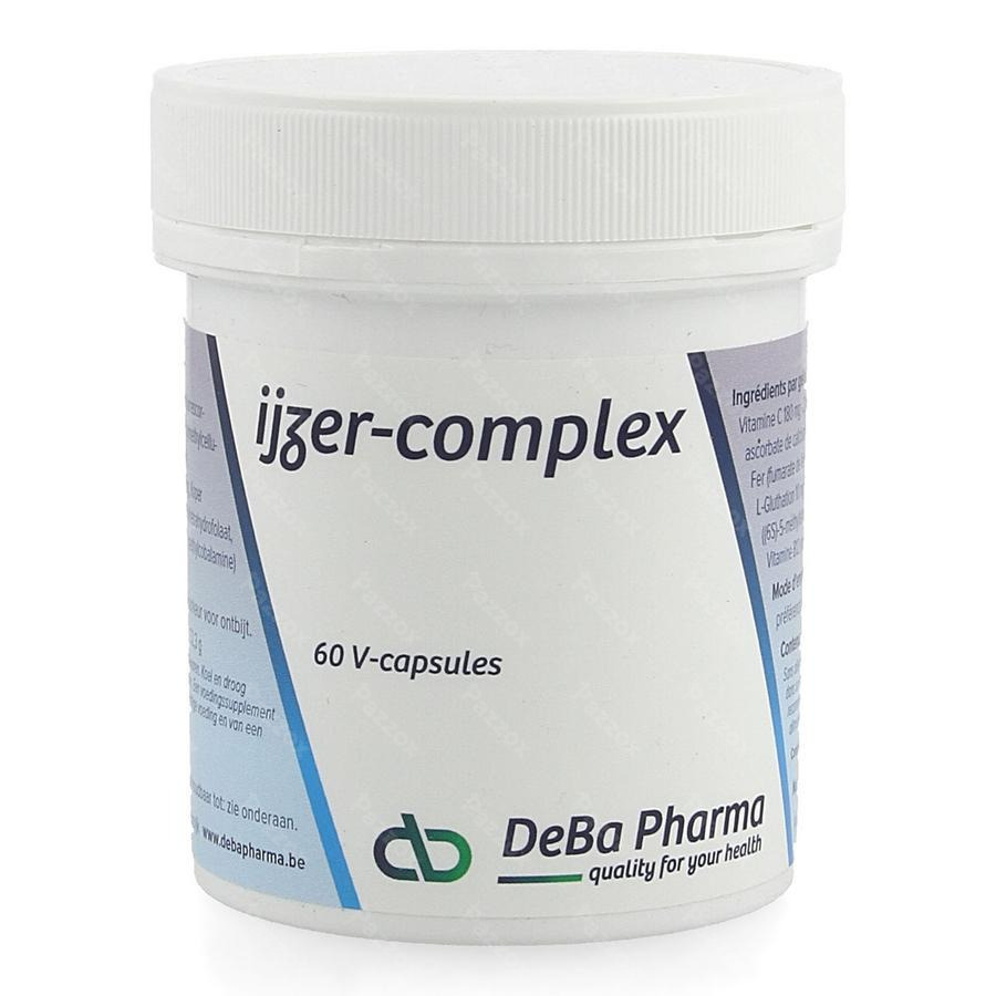 DeBa Pharma Ijzer-complex 60 Capsules