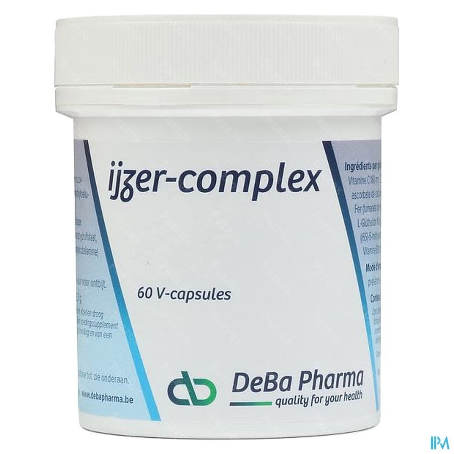 DeBa Pharma Ijzer-complex 60 Capsules