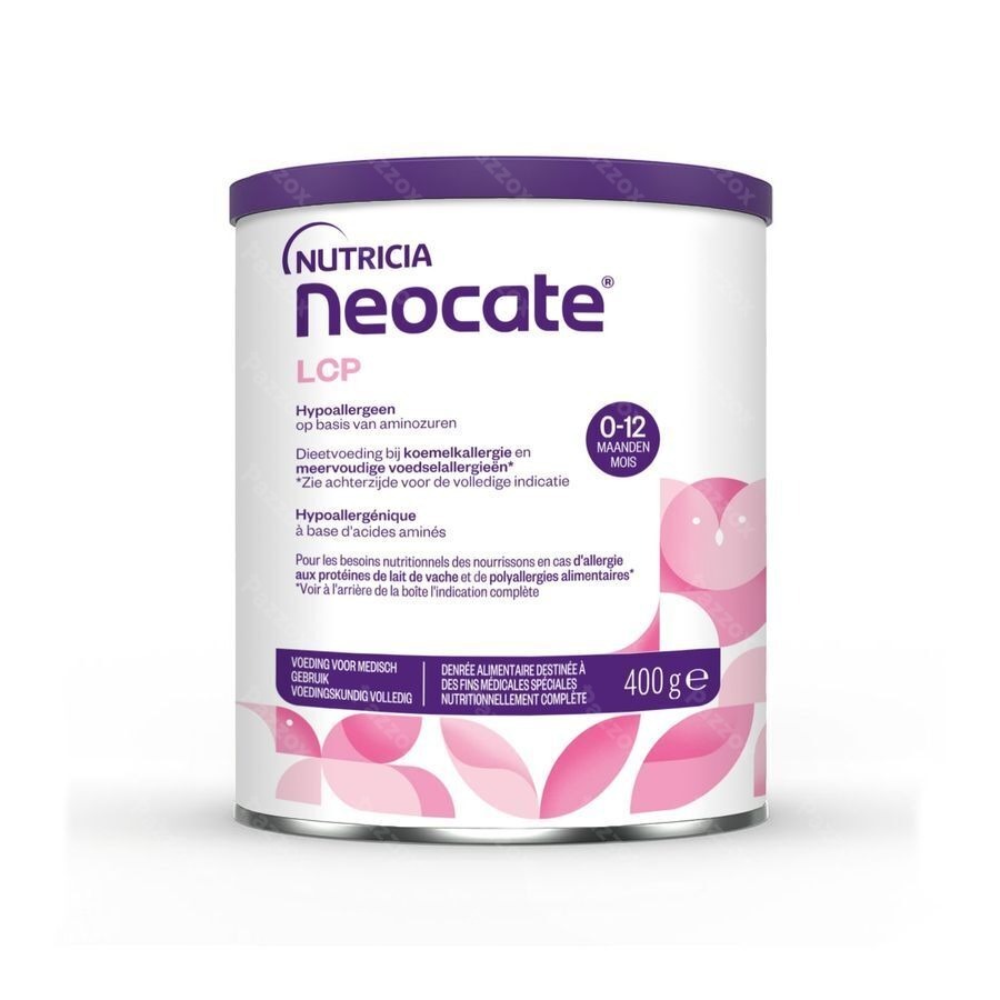 Neocate LCP Zuigelingenvoeding In Poedervorm 0-12 Maanden Pot 400g