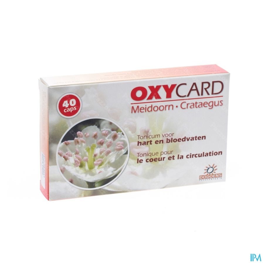 Oxycard Extr Aubepine Gel 40x300mg