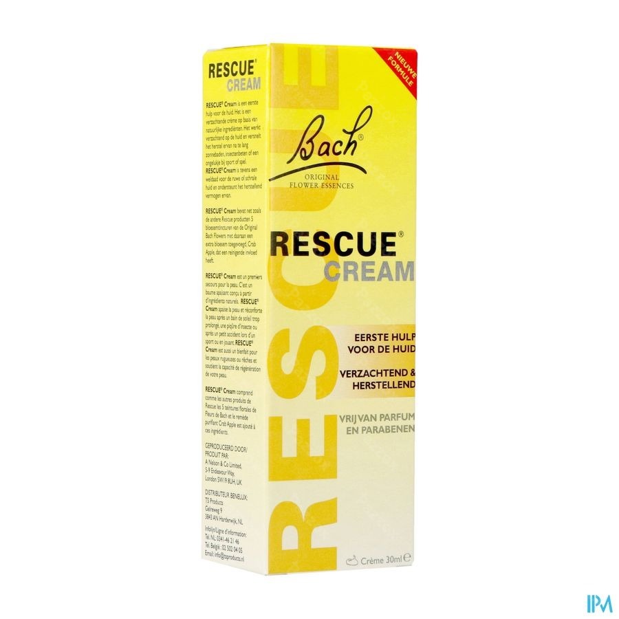 Bach Rescue Cream Tube 30g