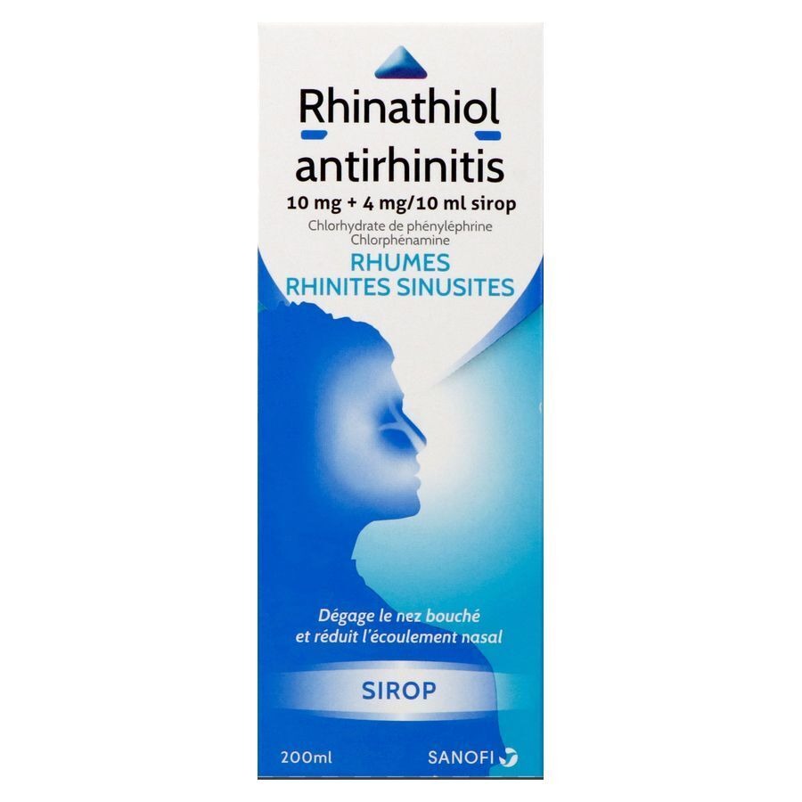 Rhinathiol Antirhinitis Sirop 200ml