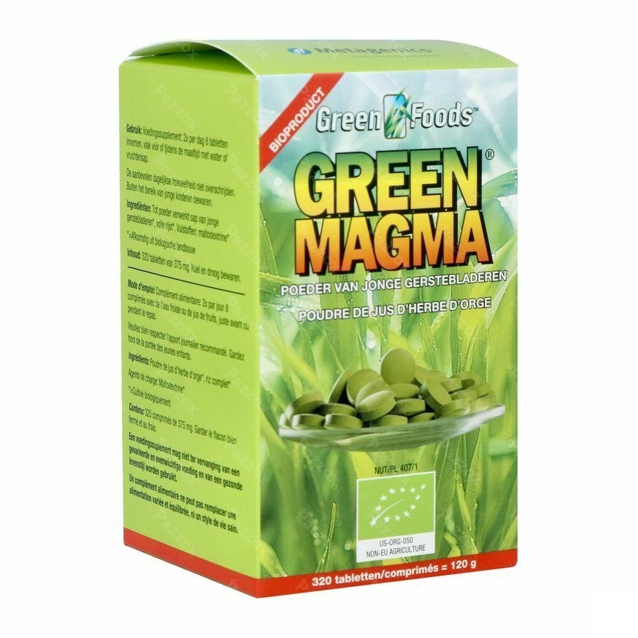 Green Magma 320 Comp 320 1363 Metagenics
