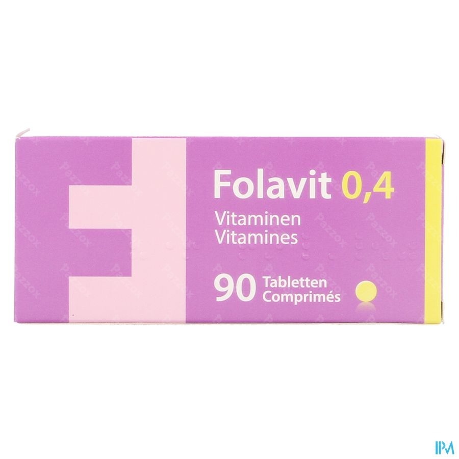 Folavit 0,4mg Tabl 90 X 0,4mg Cfr 3761517