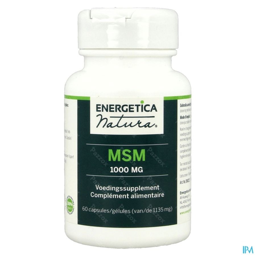 Msm Energetica Caps 60x1000mg