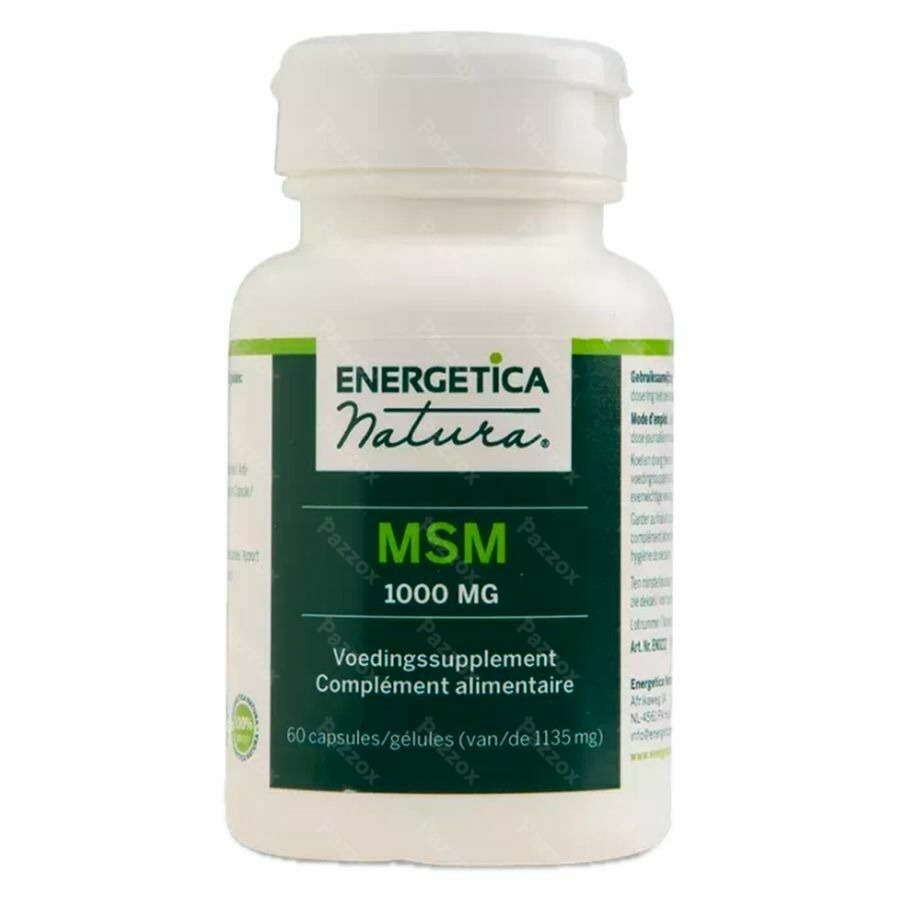 Msm Energetica Caps 60x1000mg