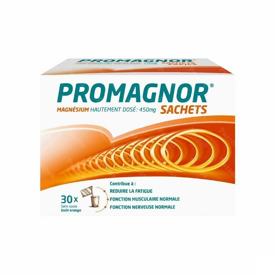 Promagnor Magnésium Sachet 30x450mg