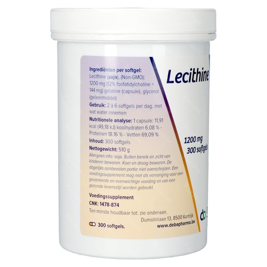 Deba Lecithine 300 Capsules