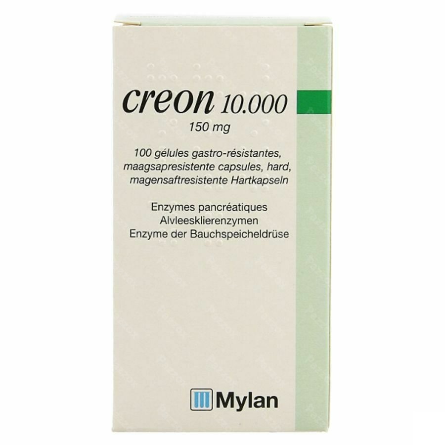 Creon 10000 Caps Gastroresist 100 X 150mg