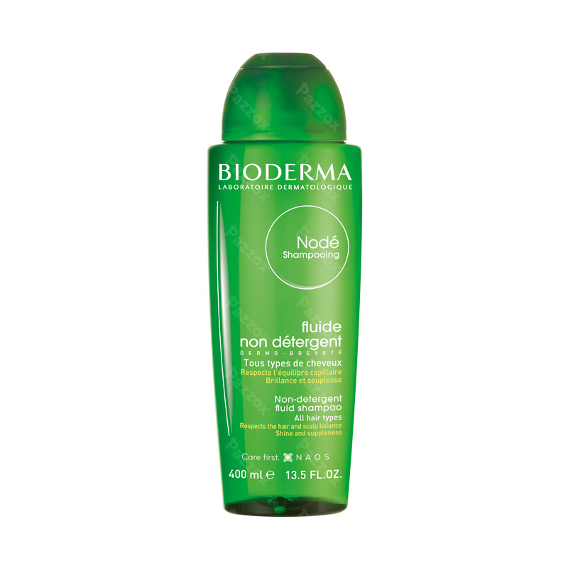Bioderma Nodé Shampoo Alle Haartypes Dagelijks Gebruik 400ml