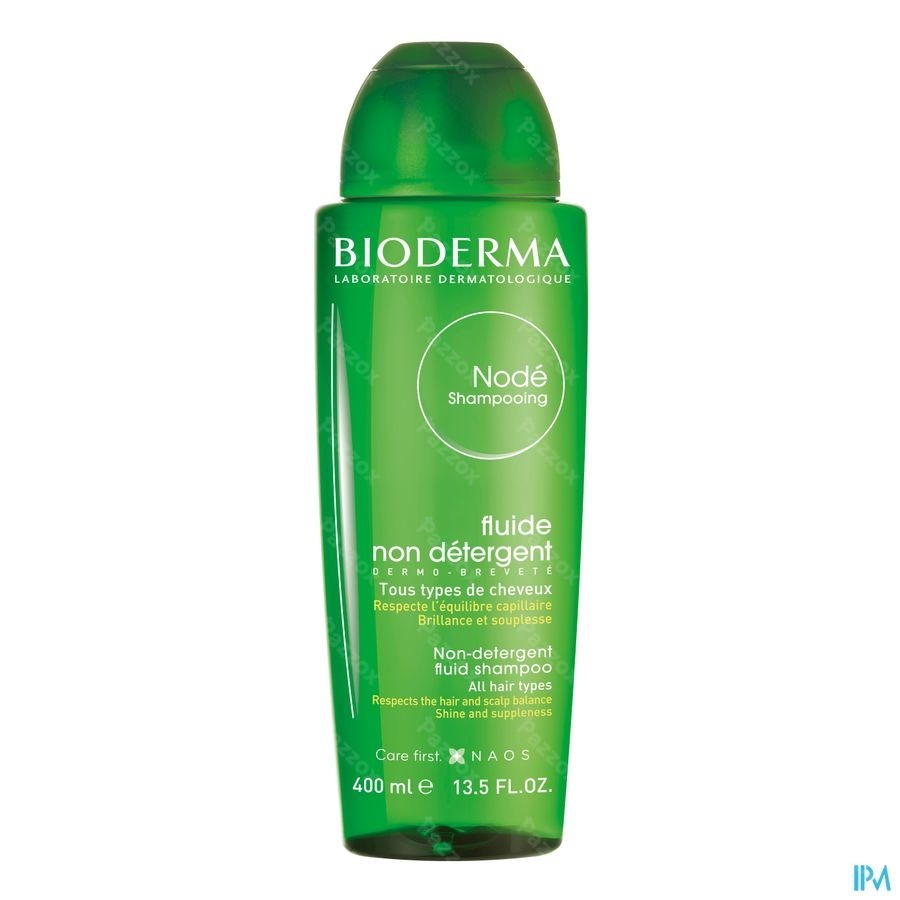 Bioderma Nodé Shampoo Alle Haartypes Dagelijks Gebruik 400ml
