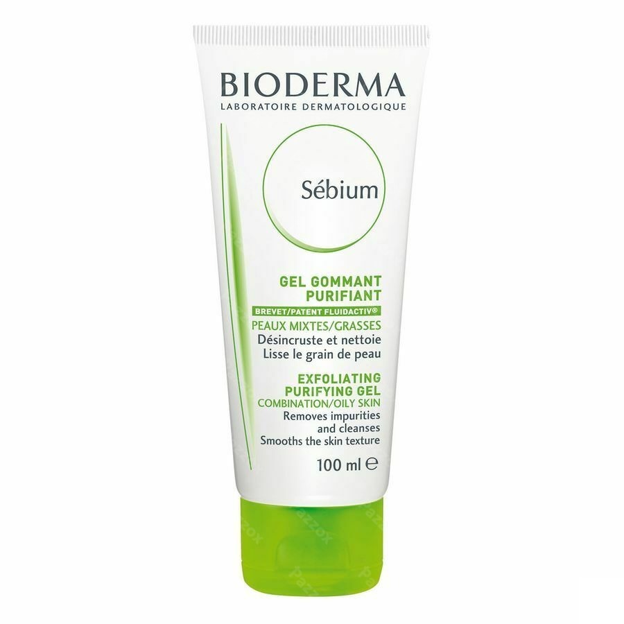 Bioderma Sebium Gommant Gel Peau Grasse 100ml
