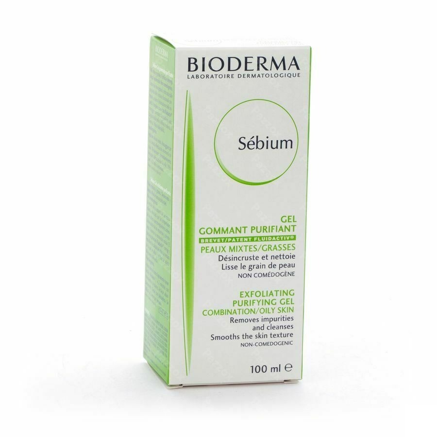 Bioderma Sebium Gommant Gel Peau Grasse 100ml