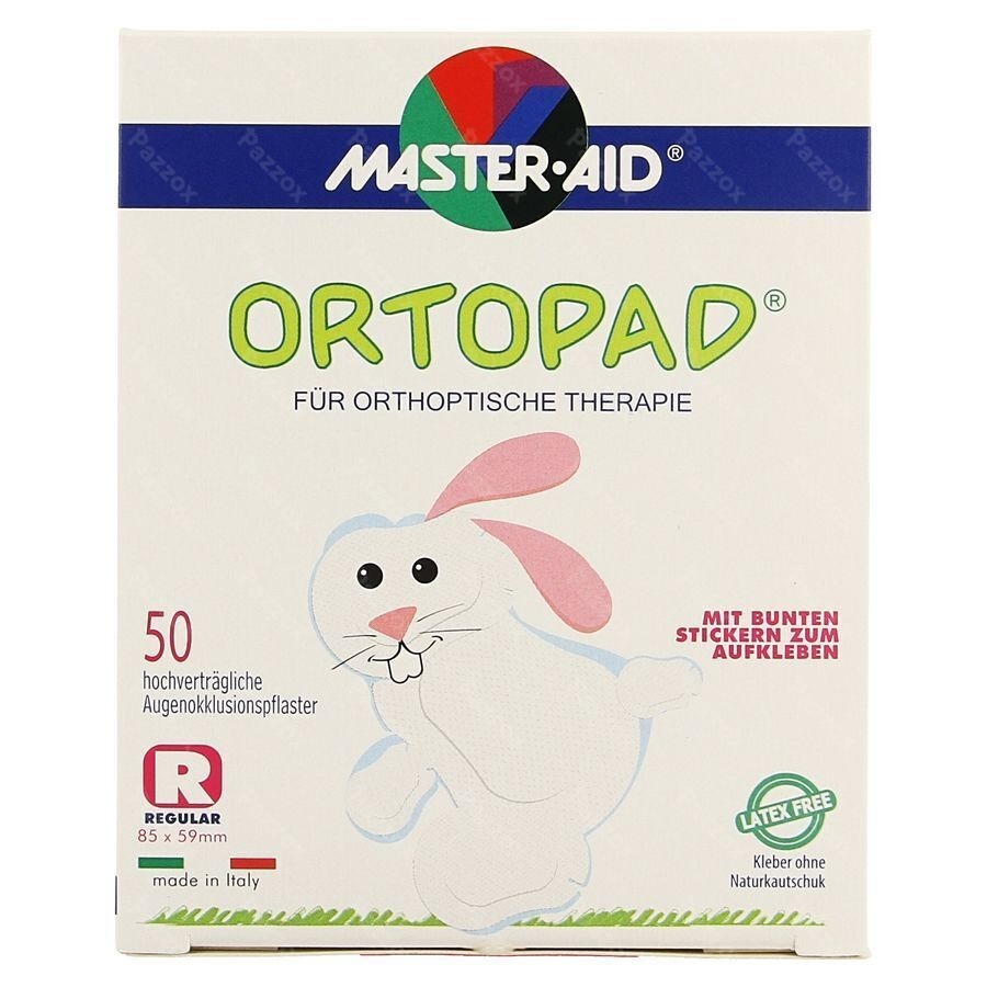 Ortopad Blancregular Pans Oculaire 50
