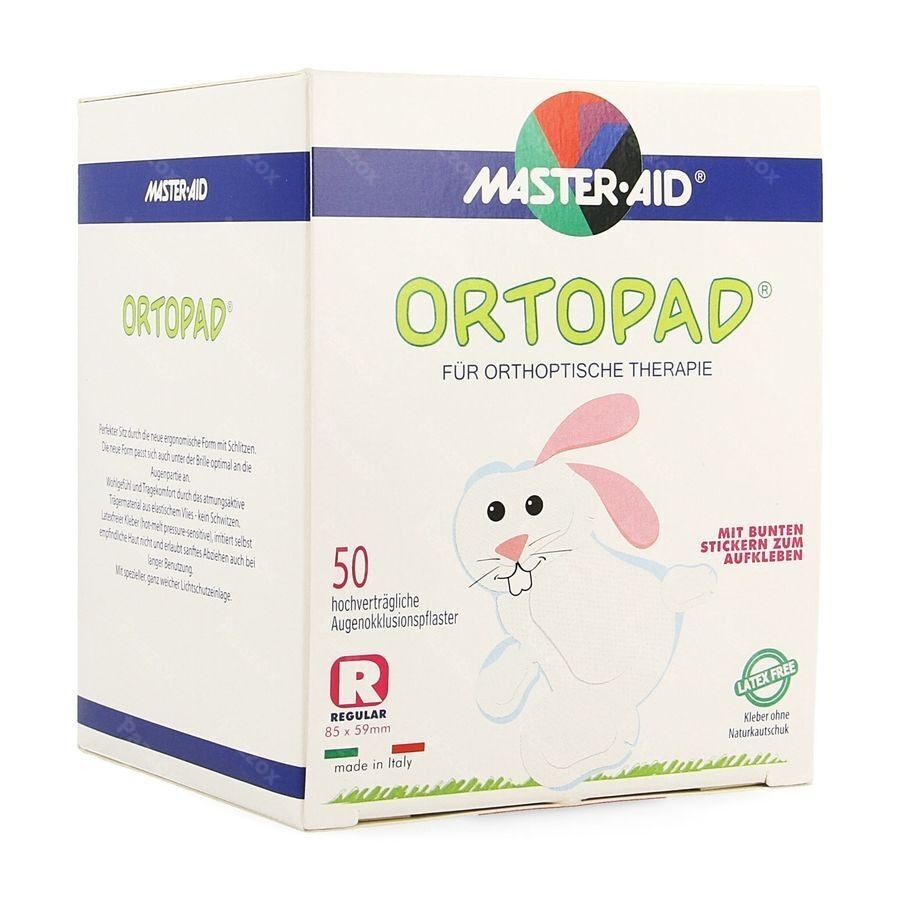 Ortopad Blancregular Pans Oculaire 50
