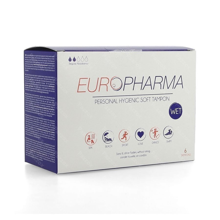 Europharma Tampons Lubrifiant 6