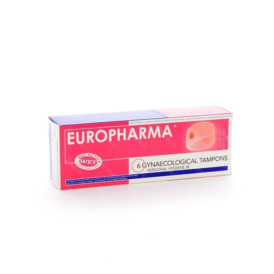Europharma Tampons Lubrifiant 6