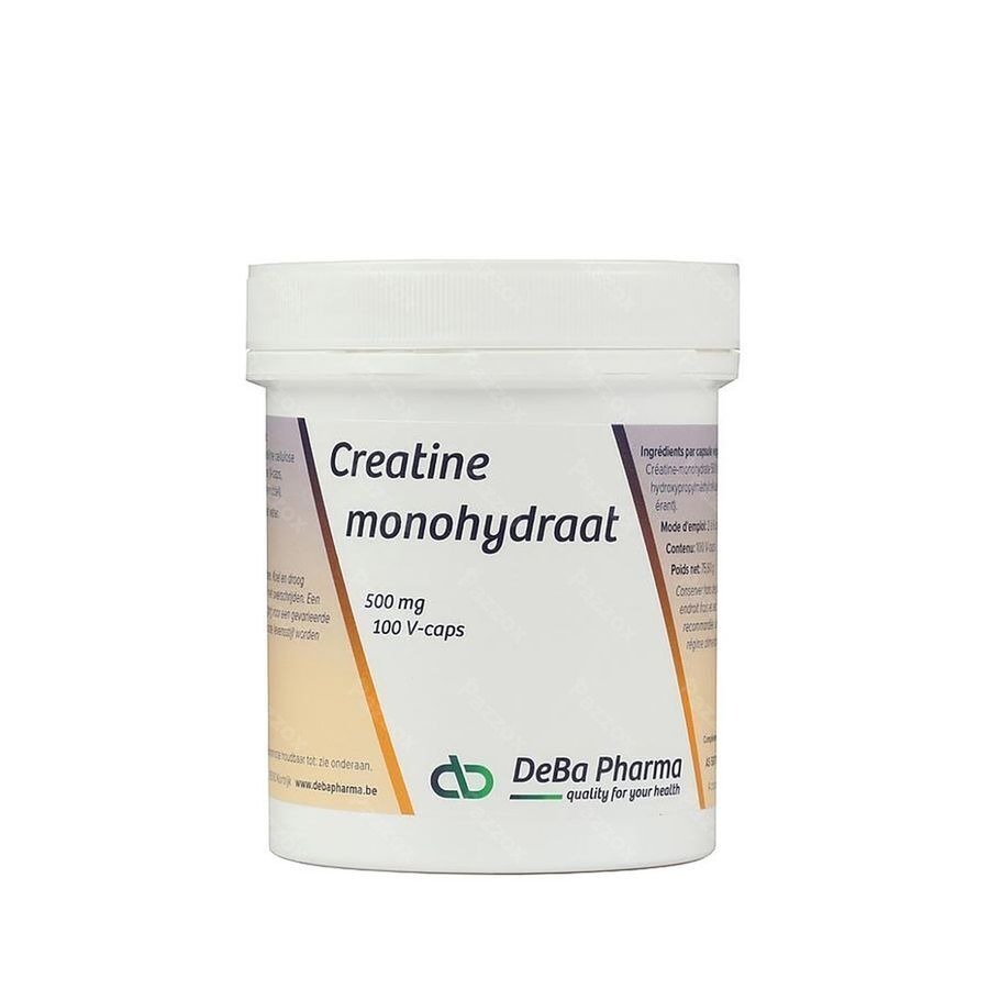 Creatine Monohydraat Caps 100x500mg Deba