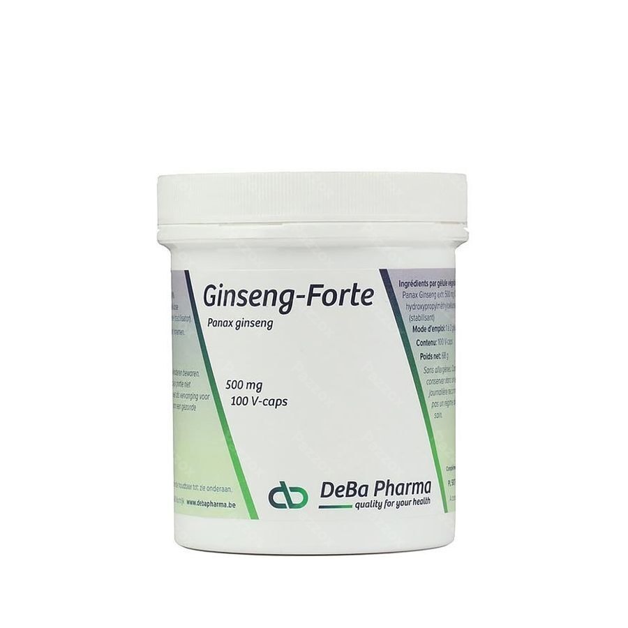 Ginseng Forte Comp 100x500mg Deba
