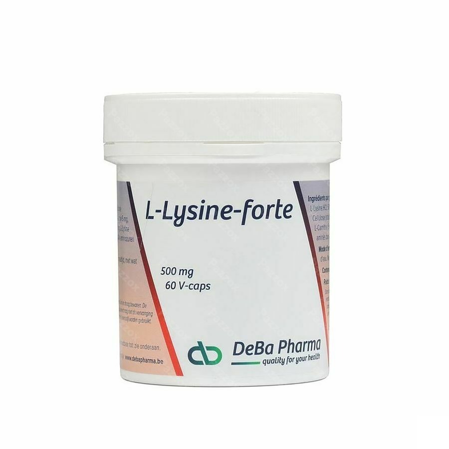 DeBa Pharma L-lysine Forte 60 Capsules